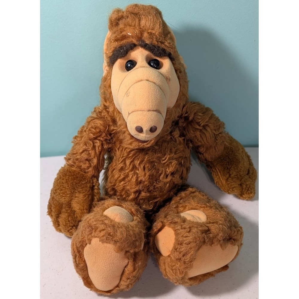 1986 ALF 18" Plush‎ Doll Coleco Alien Productions Stuffed Animal Toy Vintage